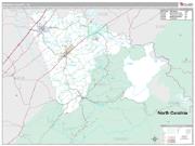 Monroe County, TN <br /> Wall Map <br /> Premium Style 2025 Map
