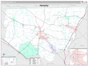 Robertson County, TN <br /> Wall Map <br /> Premium Style 2025 Map