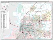 Shelby County, TN <br /> Wall Map <br /> Premium Style 2025 Map