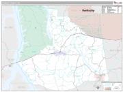 Stewart County, TN <br /> Wall Map <br /> Premium Style 2025 Map