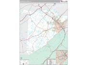 Washington County, TN <br /> Wall Map <br /> Premium Style 2025 Map
