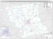 Anderson County, TX <br /> Wall Map <br /> Premium Style 2025 Map