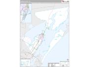 Aransas County, TX <br /> Wall Map <br /> Premium Style 2025 Map