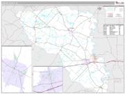 Austin County, TX <br /> Wall Map <br /> Premium Style 2025 Map