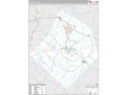 Bastrop County, TX <br /> Wall Map <br /> Premium Style 2025 Map