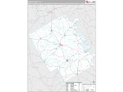 Bosque County, TX <br /> Wall Map <br /> Premium Style 2025 Map
