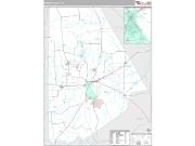 Brown County, TX <br /> Wall Map <br /> Premium Style 2025 Map