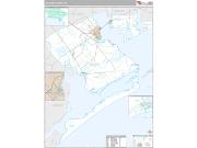 Calhoun County, TX <br /> Wall Map <br /> Premium Style 2024 Map