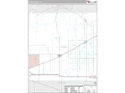 Carson County, TX <br /> Wall Map <br /> Premium Style 2025 Map
