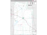 Clay County, TX <br /> Wall Map <br /> Premium Style 2025 Map