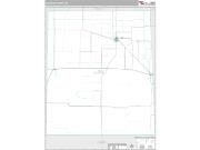 Cochran County, TX <br /> Wall Map <br /> Premium Style 2025 Map