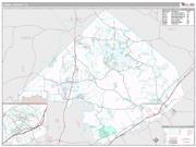 Comal County, TX <br /> Wall Map <br /> Premium Style 2025 Map