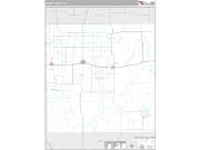 Crosby County, TX <br /> Wall Map <br /> Premium Style 2025 Map