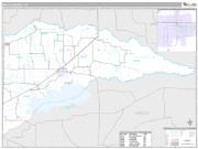 Delta County, TX <br /> Wall Map <br /> Premium Style 2025 Map