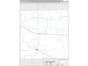 Dickens County, TX <br /> Wall Map <br /> Premium Style 2025 Map