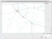 Dimmit County, TX <br /> Wall Map <br /> Premium Style 2025 Map