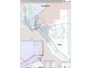 El Paso County, TX <br /> Wall Map <br /> Premium Style 2025 Map