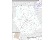 Erath County, TX <br /> Wall Map <br /> Premium Style 2025 Map