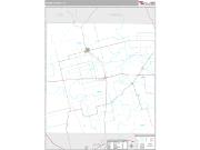 Fisher County, TX <br /> Wall Map <br /> Premium Style 2025 Map