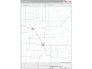 Floyd County, TX <br /> Wall Map <br /> Premium Style 2025 Map