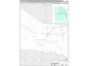Foard County, TX <br /> Wall Map <br /> Premium Style 2025 Map