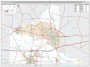 Gregg County, TX <br /> Wall Map <br /> Premium Style 2025 Map