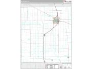 Hale County, TX <br /> Wall Map <br /> Premium Style 2025 Map