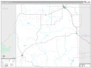 Hall County, TX <br /> Wall Map <br /> Premium Style 2025 Map