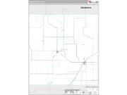 Hansford County, TX <br /> Wall Map <br /> Premium Style 2025 Map