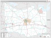 Harrison County, TX <br /> Wall Map <br /> Premium Style 2025 Map