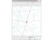 Haskell County, TX <br /> Wall Map <br /> Premium Style 2025 Map