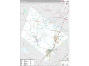 Hays County, TX <br /> Wall Map <br /> Premium Style 2025 Map