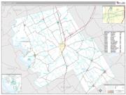 Hill County, TX <br /> Wall Map <br /> Premium Style 2025 Map