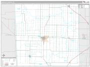 Hockley County, TX <br /> Wall Map <br /> Premium Style 2025 Map