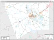 Hood County, TX <br /> Wall Map <br /> Premium Style 2025 Map
