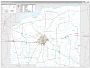 Hopkins County, TX <br /> Wall Map <br /> Premium Style 2025 Map