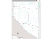Hudspeth County, TX <br /> Wall Map <br /> Premium Style 2025 Map