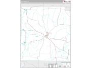 Jack County, TX <br /> Wall Map <br /> Premium Style 2025 Map
