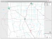 Jones County, TX <br /> Wall Map <br /> Premium Style 2025 Map