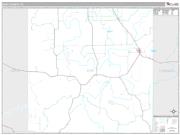 Kent County, TX <br /> Wall Map <br /> Premium Style 2025 Map