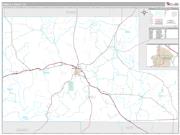 Kimble County, TX <br /> Wall Map <br /> Premium Style 2025 Map