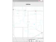 Lipscomb County, TX <br /> Wall Map <br /> Premium Style 2025 Map