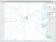 Llano County, TX <br /> Wall Map <br /> Premium Style 2025 Map