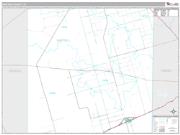 Martin County, TX <br /> Wall Map <br /> Premium Style 2025 Map