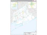 Matagorda County, TX <br /> Wall Map <br /> Premium Style 2025 Map