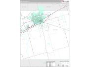 Midland County, TX <br /> Wall Map <br /> Premium Style 2025 Map