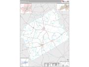 Milam County, TX <br /> Wall Map <br /> Premium Style 2025 Map