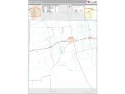 Mitchell County, TX <br /> Wall Map <br /> Premium Style 2025 Map