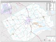 Navarro County, TX <br /> Wall Map <br /> Premium Style 2025 Map
