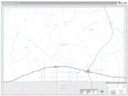 Oldham County, TX <br /> Wall Map <br /> Premium Style 2025 Map